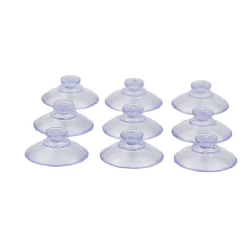 10Pcs Transparent Aquarium Suction Cup Filter Air Pump Water Pump Holder Sucker for Fish Tank Pump Suction Cups Aquatic Supplies