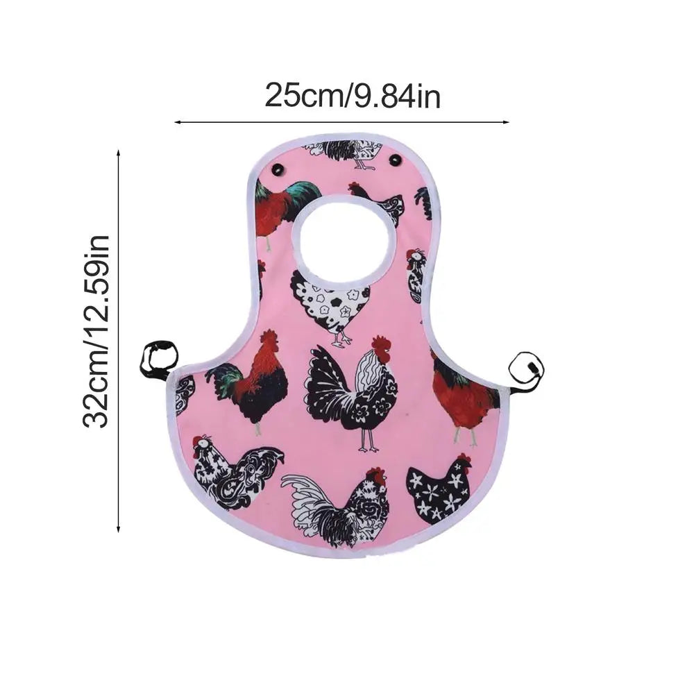 Chicken Saddle For Hens Breathable Feather Protector Chicken Pecking Guard Comfortable Chicken Clothes Wing Back Protector