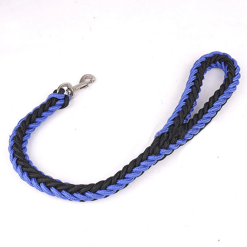 Durable Nylon Dog Leash Heavy Duty Spring Traffic Control Training Short Leashes for Medium Large Dogs Pitbull Pet Accessories