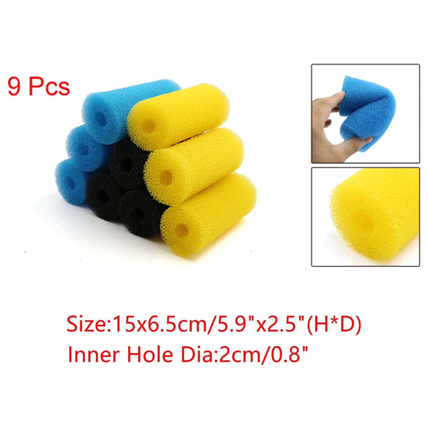 UXCELL Sponge Fish Tank Filter Protector Cover Oxygen Pump Water Inlet Filtration Protection Aquarium Filter Tools Accessories