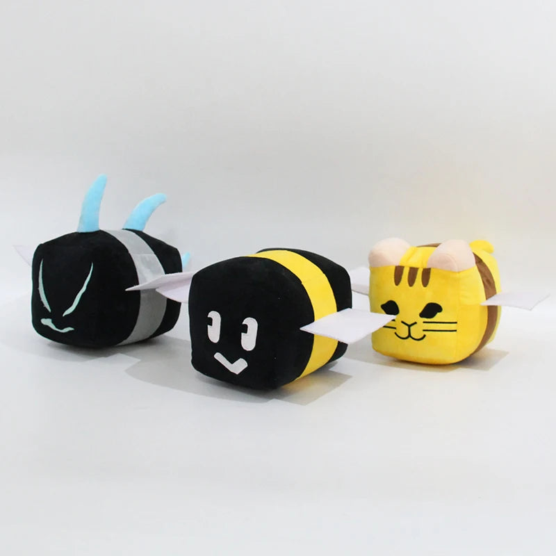 20cm Pet Simulator Bee Swarm Simulator Plush Toys Doll Cute Bee Swarm Plush Soft Stuffed Animals Toys Gifts for Children Kids