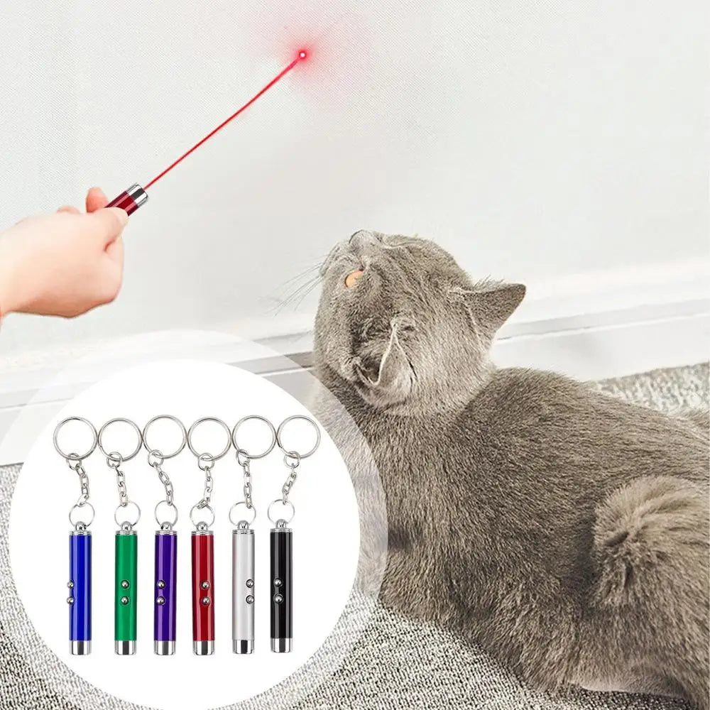 Laser Pointer For Cats Interactive Cat Laser Toy Pet Enrichment Toys For Indoor Cat To Play And Exercise