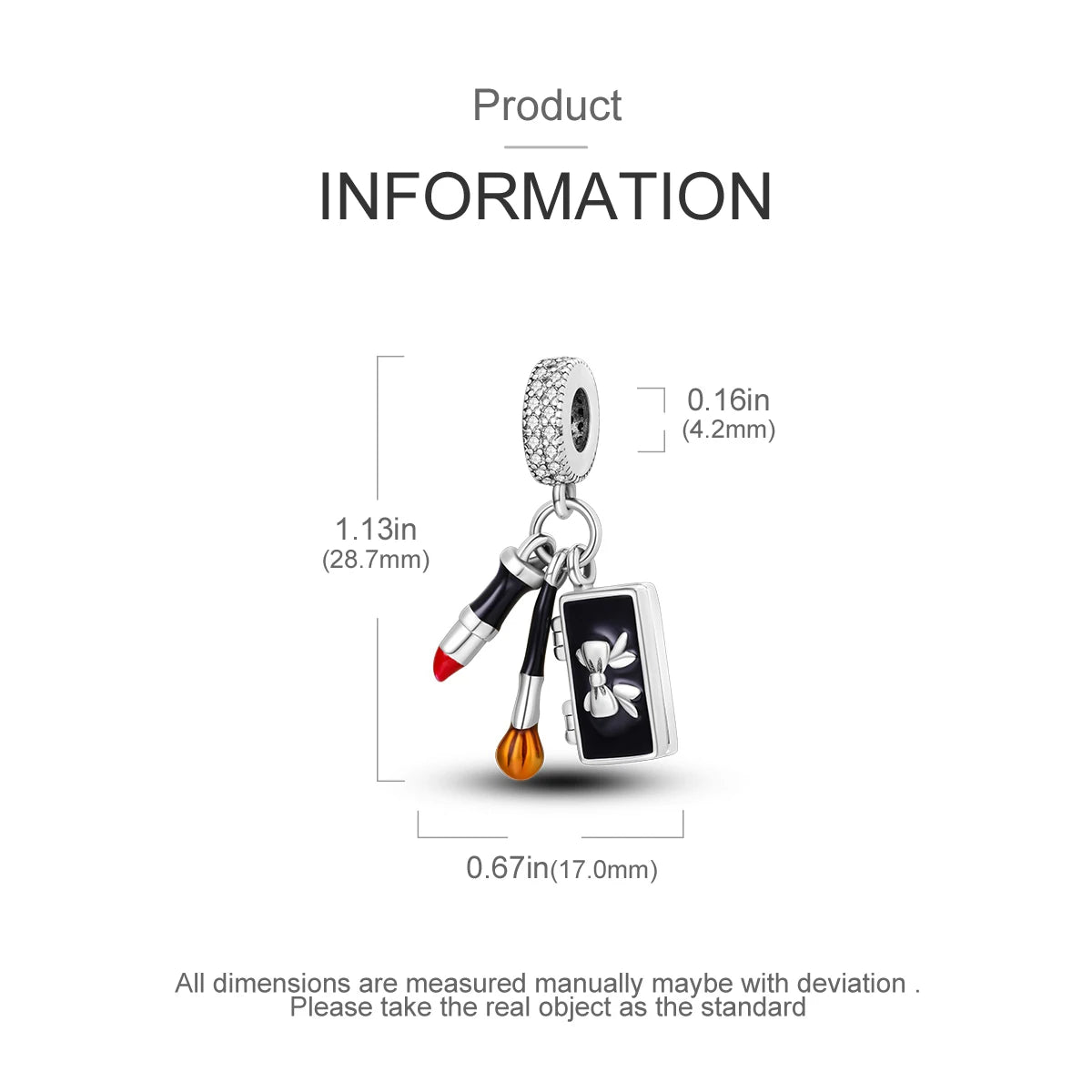 MULA 1PC Coffee Pet Moon Star Silver Plated Pendant Fit Original Snake Chain Charm Bracelet DIY Women Jewelry Gift