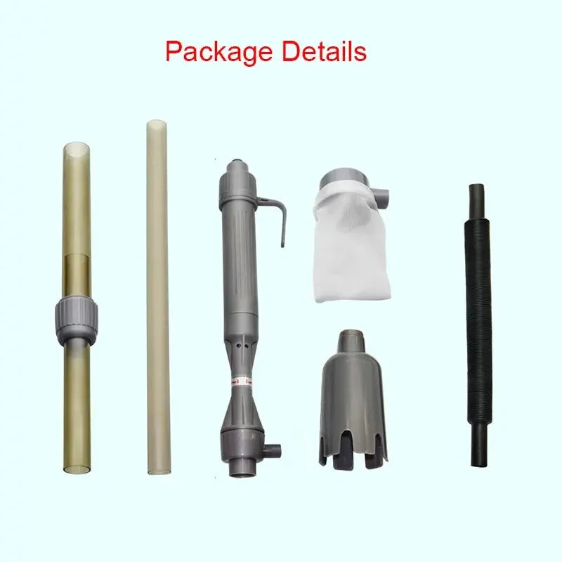 Fish Tank Siphon Water Change Aquarium Cleaning Tools Filter Water ExChanger Pump Sand Hose Tube Battery Powered Gravel Cleaner