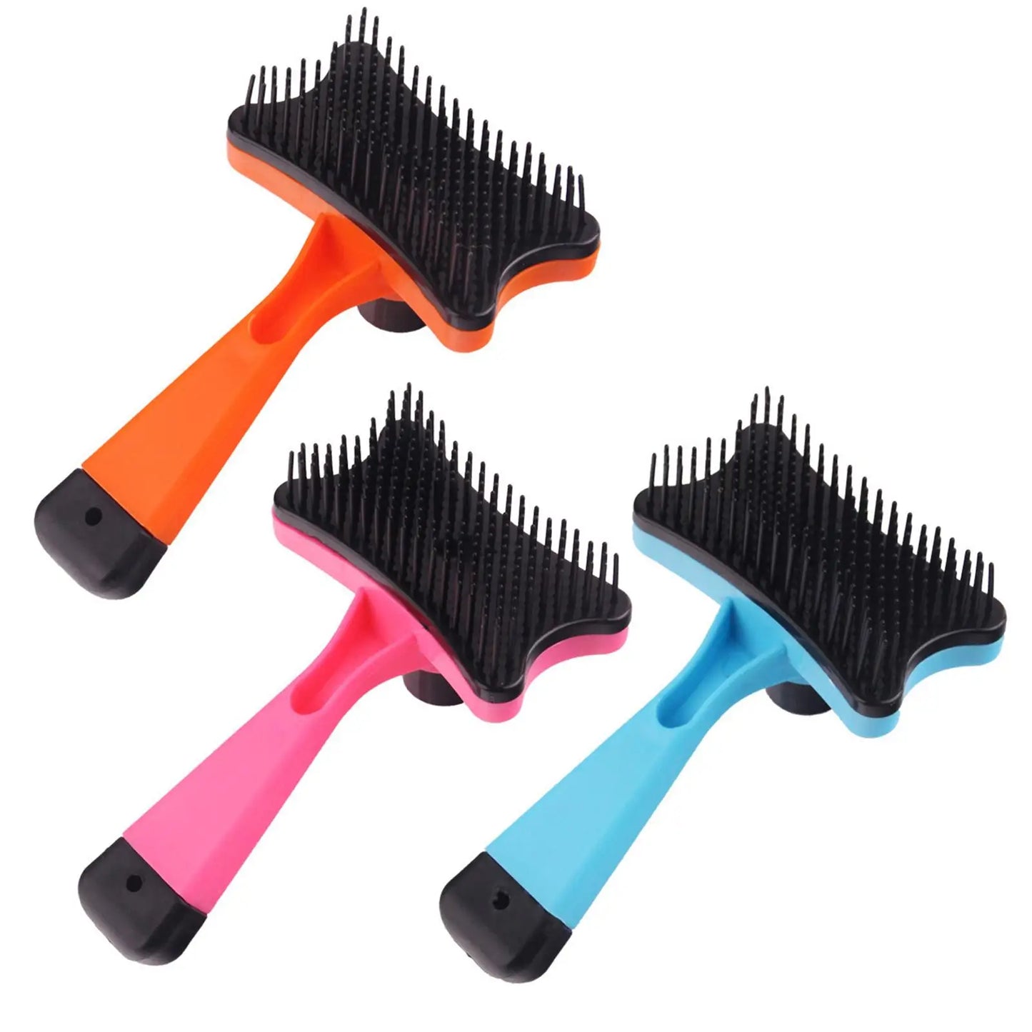 Pet Hair Removal Comb Cat Self Cleaning Brush Hair Tools Grooming Pet Accessories Puppy Cleaning Scraper Comb Remover Dog C S1I1
