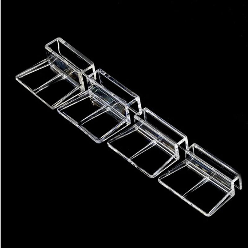 6/8/10/12mm High Quality Aquarium Fish Tank Acrylic Holder Support Stand Fish Tanks Aquariums Filter Lamp Stand Accessories