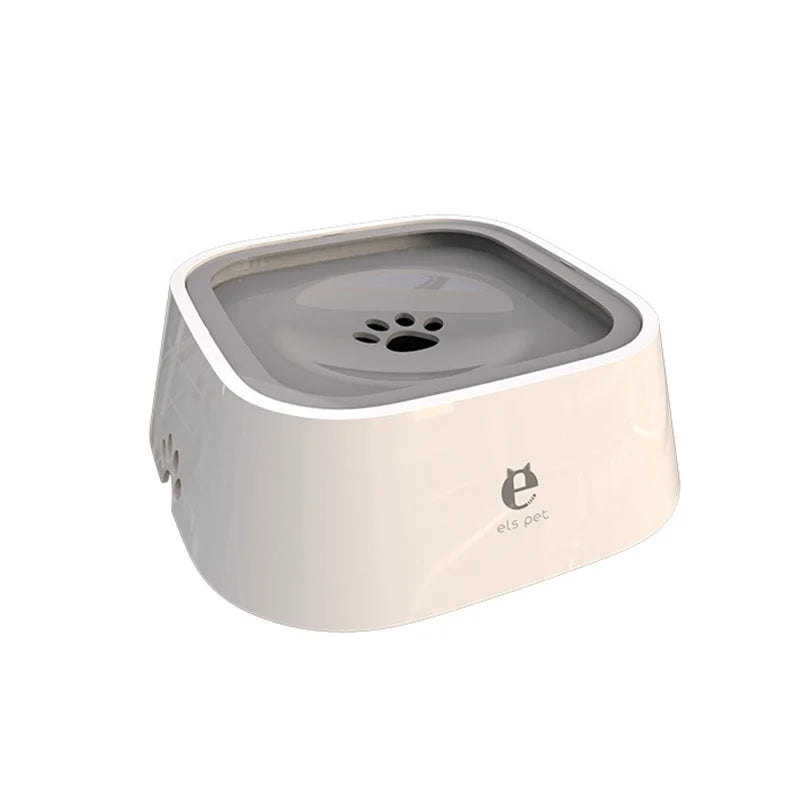 Dog Bowl Floating Bowl Water Drinker Not Wet Mouth Splash Water Cats Dogs Bowl Anti-Overflow Water Dispenser Portable Pet Bowl