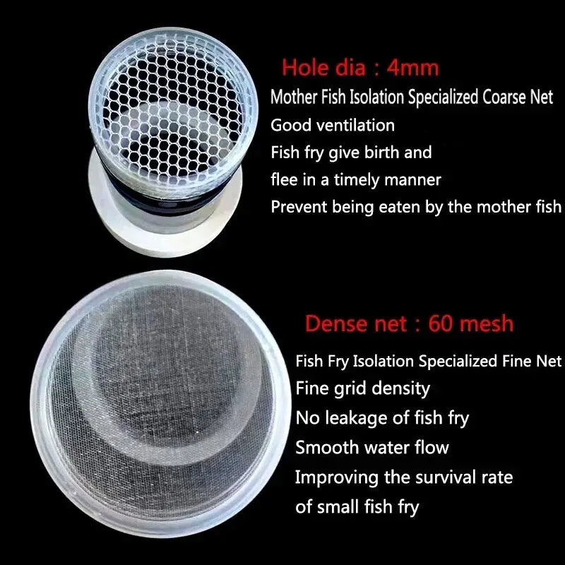 Plastic Floating Fish Breeding Isolation Box Aquarium Breeder Feeder Fish Tank Hatching Incubator Aquarium Hatchery Accessories