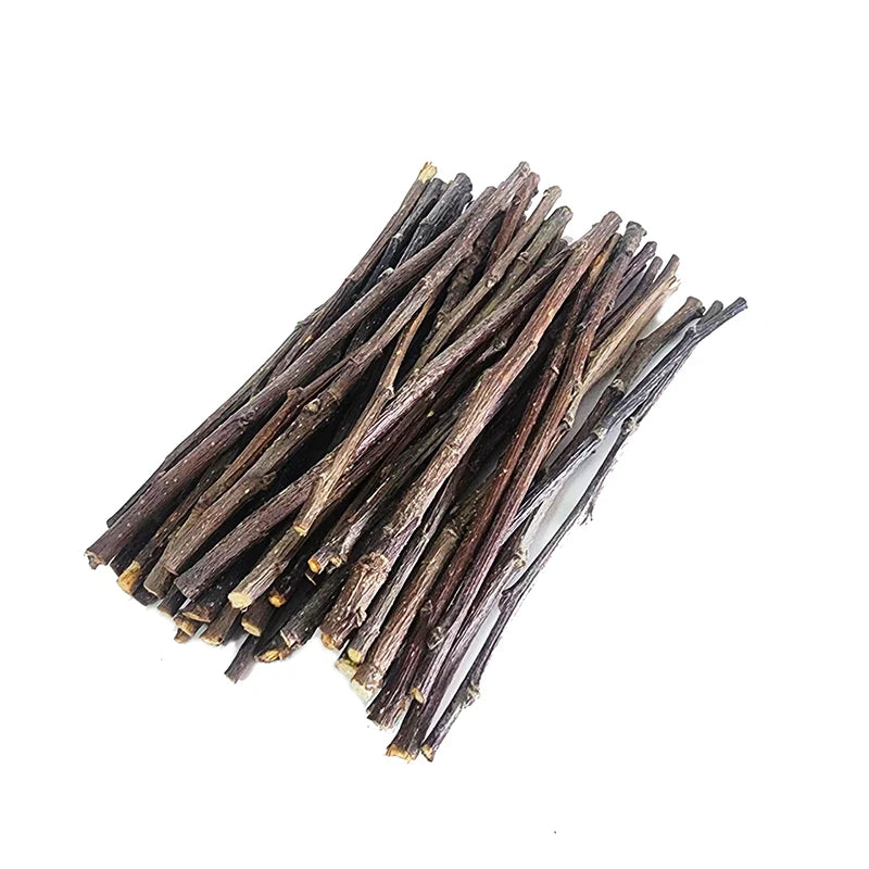 100/200/300/500g Hamster Rabbit Teeth Grinding Apple Tree Stick Minerals Molar Stone Toys for Chinchilla Hamster Pet accessories