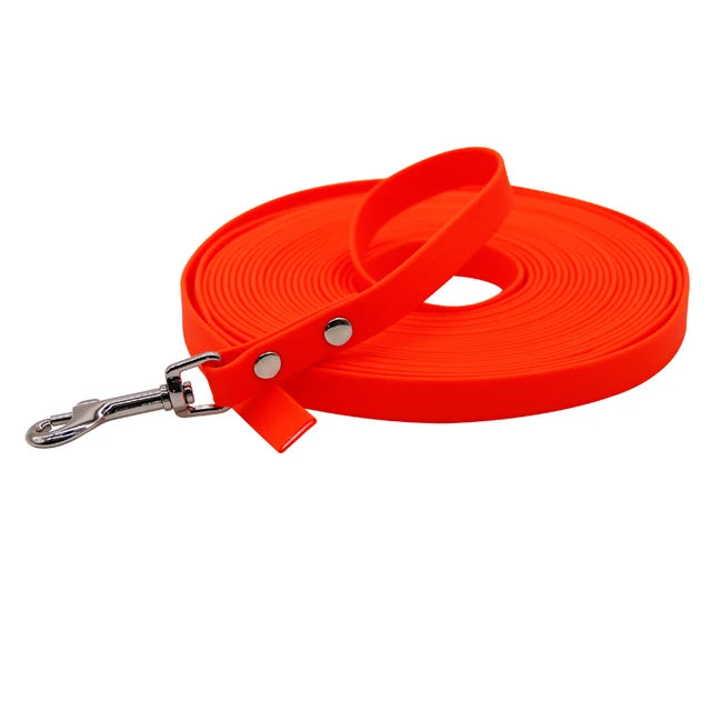 PVC Dog Leash Waterproof Pet Leashes, Durable, Easy to Clean, Traction Rope, Long, Short, Lead for Small Medium and Large Dogs