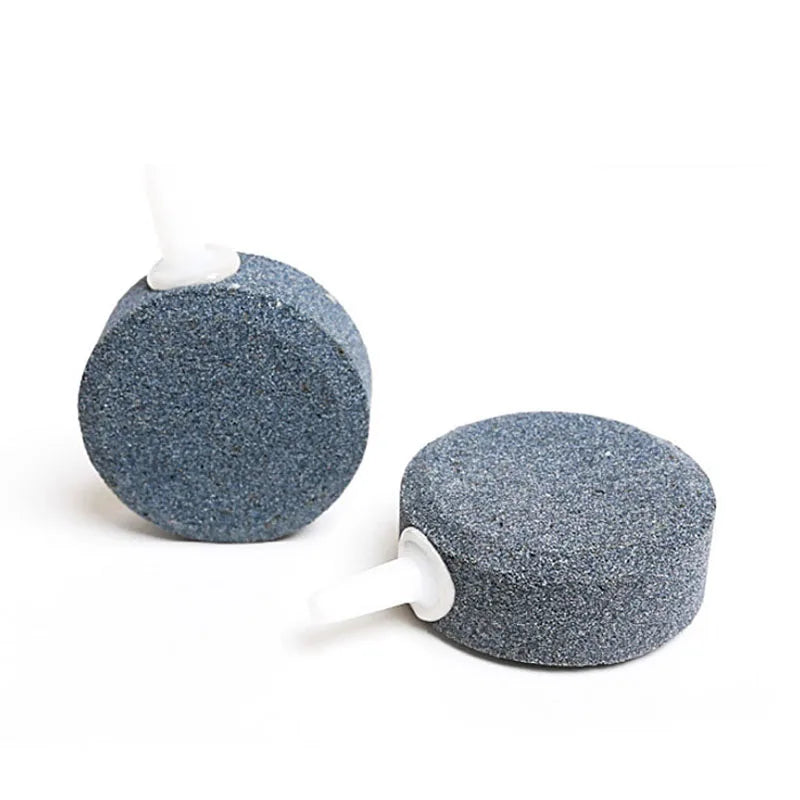 40/50/60/70/80/100mm Bubble Stone Aerator for Aquarium Fish Tank Pump Hydroponic Oxygen Plate Mini Air Pump Accessories Tube