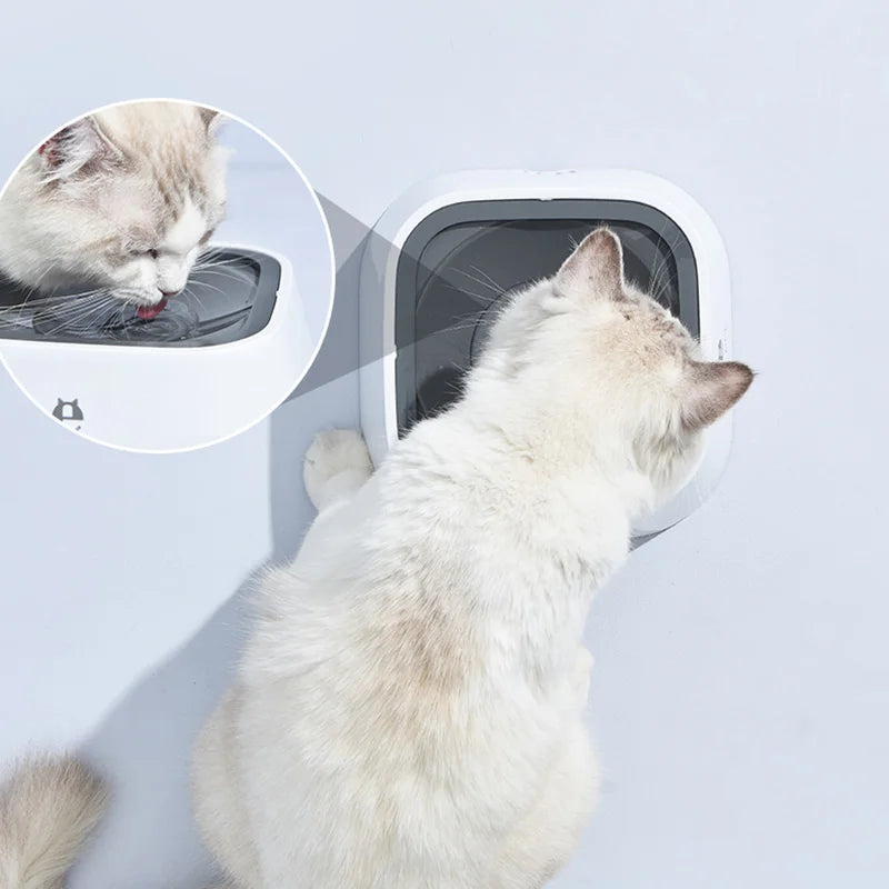 Dog Bowl Floating Bowl Water Drinker Not Wet Mouth Splash Water Cats Dogs Bowl Anti-Overflow Water Dispenser Portable Pet Bowl