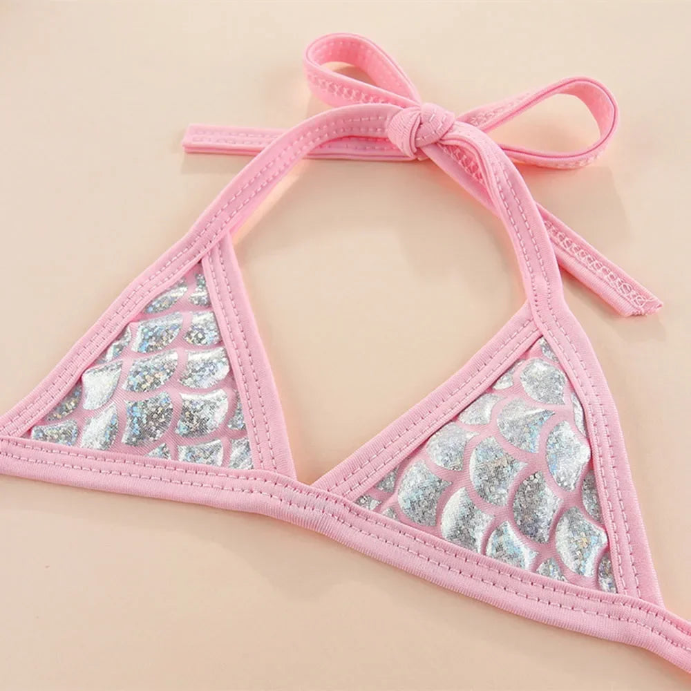 Summer Dog Bikini Set Cute Pet Bikini Swimwear Puppy Dresses Hawaiian Dog Beach Swimsuit for Small Dog Girl Cat Dress in Seaside