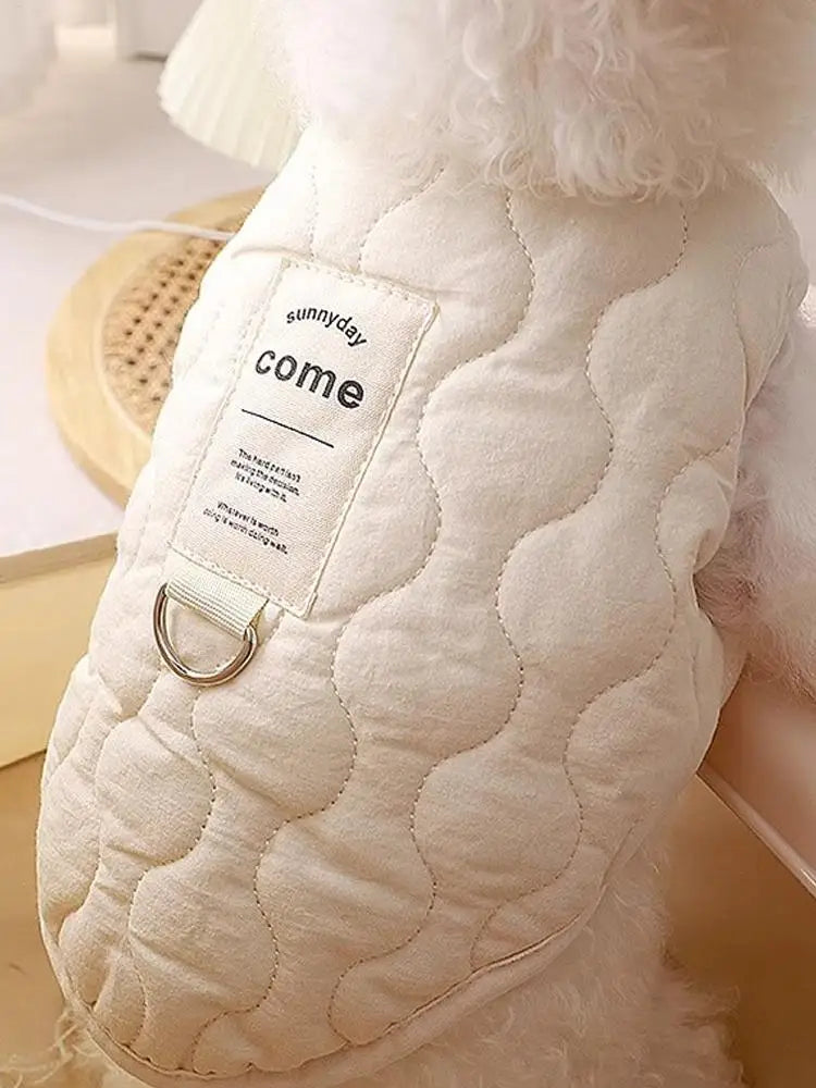 Small Dog Winter Jacket Winter Warm Dog Coat Jacket Warm and thickened pet clothes Small Dog Vest Pet Supplies for Small Dog Cat
