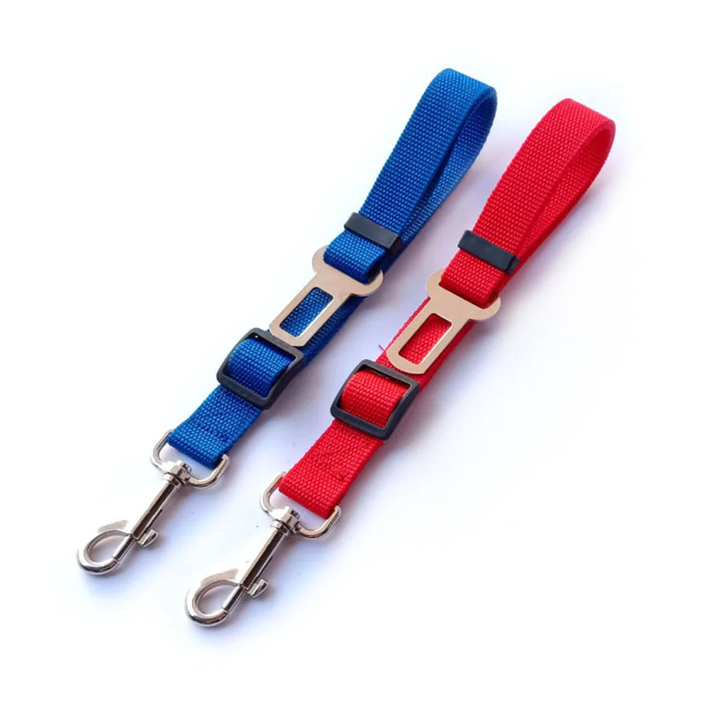Adjustable Cat Dog Safety Belt Pet Car Seat Belt Lead Leash for Dogs Puppy Seatbelt Travel Clip Pet Car Supplies Dog Accessories