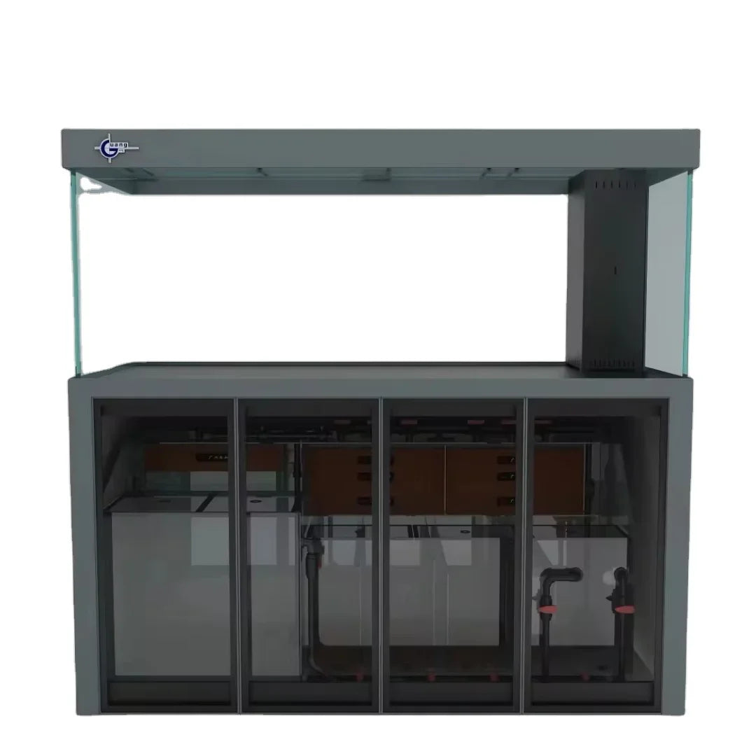Customized aquarium fish tank tank with cabinet and Aquariums and accessories