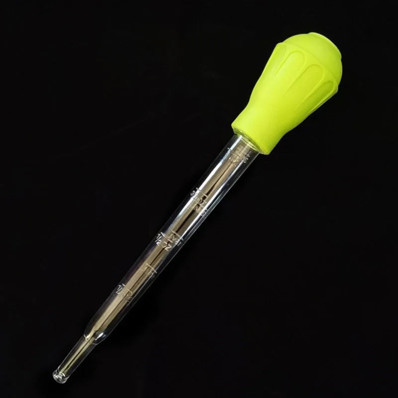 30ml Aquarium Clean Tool Pipette Fish Tank Siphon Pump Water Changer Aquarium Accessories with Extension Tube Four Colors