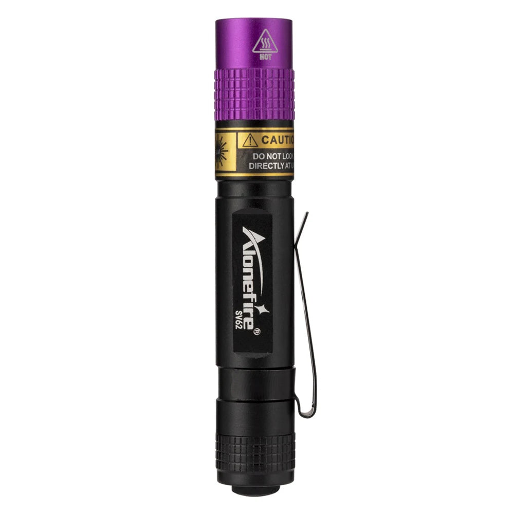 365/395nm Uv Flashlight Blacklight Mini Ultraviolet Torch Money Ore Pet Urine Invisible ink Marker Stain Scorpion Detector Lamp
