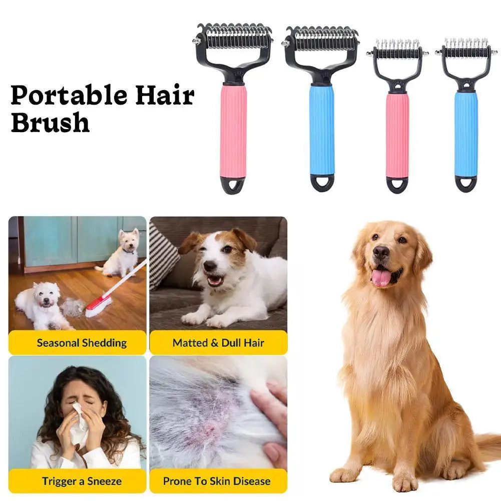 For Medium And Long Hair Pets Safe Hair Removal Comb Cats And Dogs Special Solution To Knotted Hair Fluffy Comb Skin Friendly