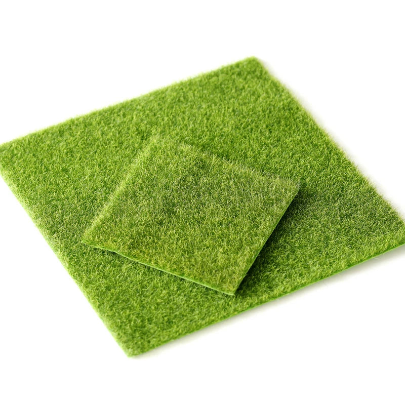 Simulation Aquarium Decoration Artificial MossTurf Plant Lawn Aquarium Accessories Decor Green Fake Water Plants Plastic Decor