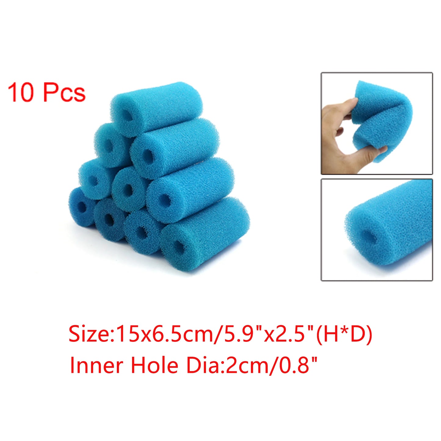 UXCELL Sponge Fish Tank Filter Protector Cover Oxygen Pump Water Inlet Filtration Protection Aquarium Filter Tools Accessories