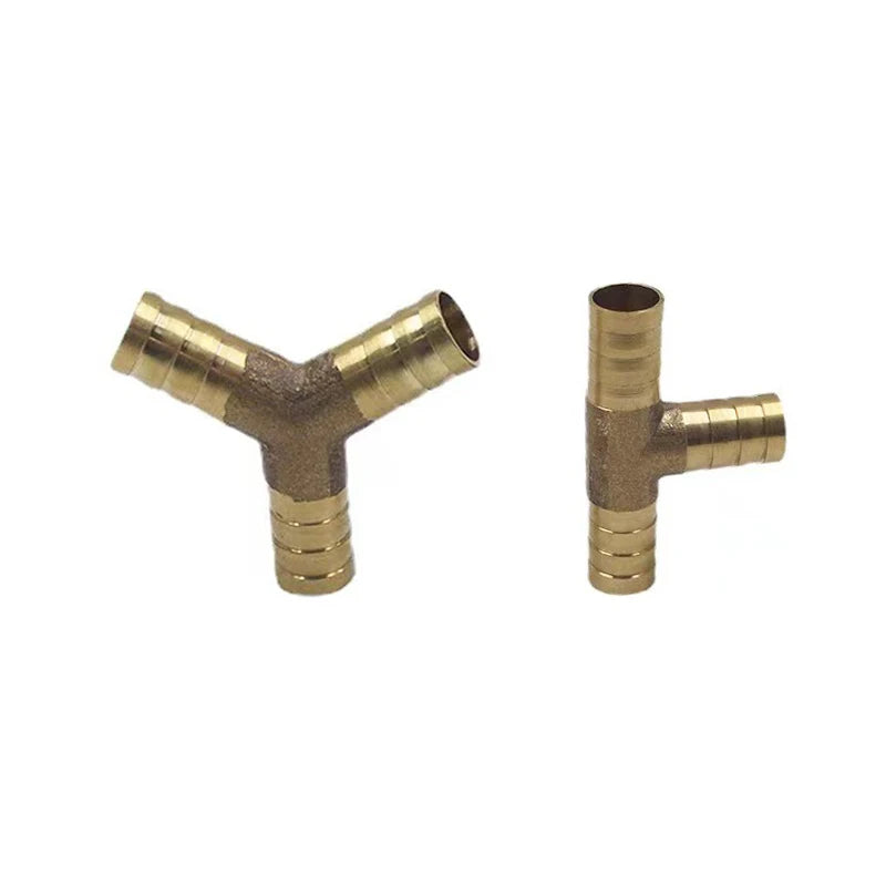 8MM Copper Air Splitter Valve Aquarium Fish Tank Air Pump Flow Splitter Distributor Pump Valve Tap LeverControl Switch Valve
