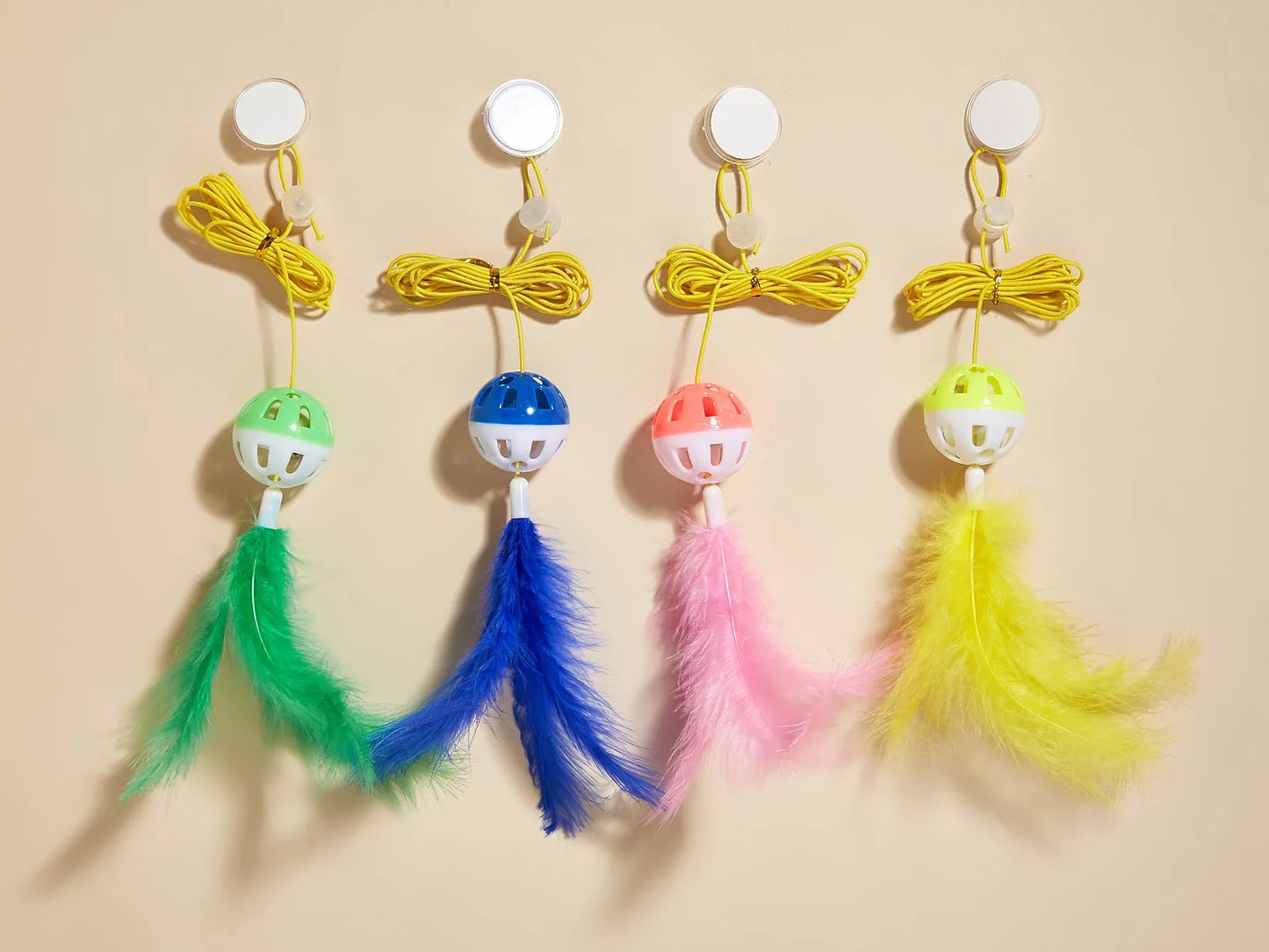 Cat Toy Cat Teaser Sticks Plastic Bell Swing Cat Teaser Stick Cat Durability Self Improvement And Relaxation Tool