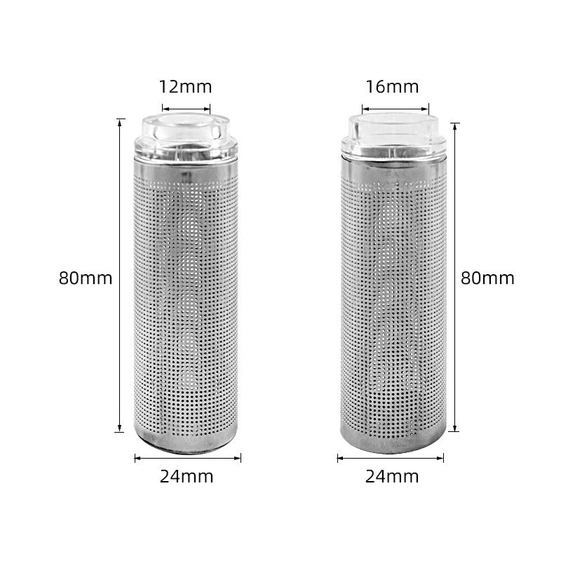 Stainless Aquarium Steel Filter Inlet Sleeve Mesh Shrimp Nets Special Shrimp Cylinder Filter Inflow Inlet Protect Accessories