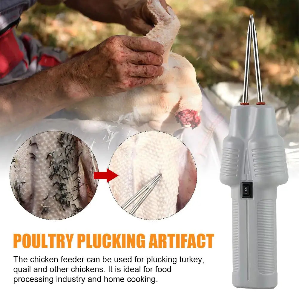 Electric Hair Removal Tool For Chicken, Duck And Goose Handheld Poultry Tweezers Pig Hair Clip Hair Removal Tool Waterproof