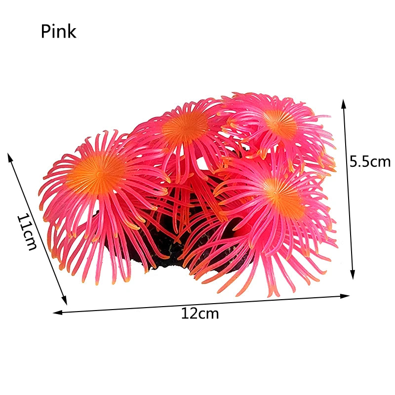 Artificial Underwater Coral Aquarium Fish Tank Simulation Decoration Aquarium Backgrounds Plants Water Grass Decora Beautiful