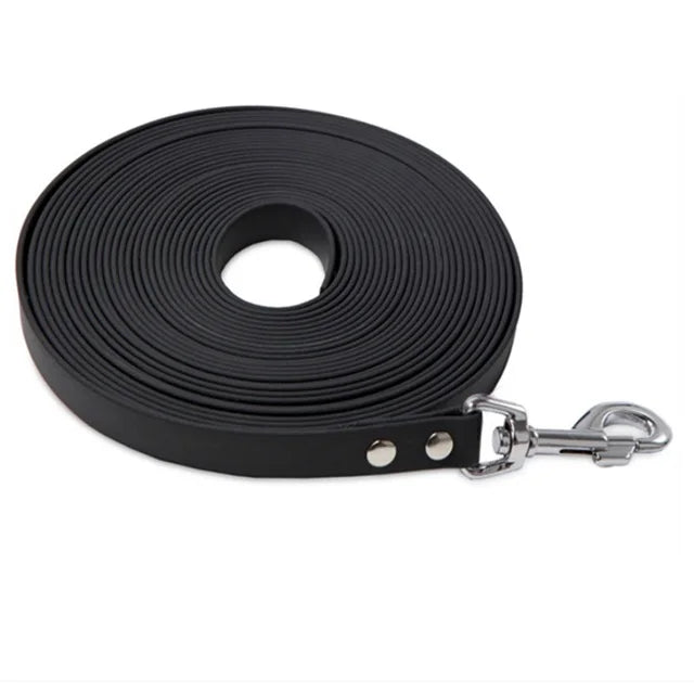 Strong PVC Dog Leash, Waterproof Long Dogs Lead, Reflective Recall, Tarining Tracking Rope, Easy to Clean, Leash for Small and L