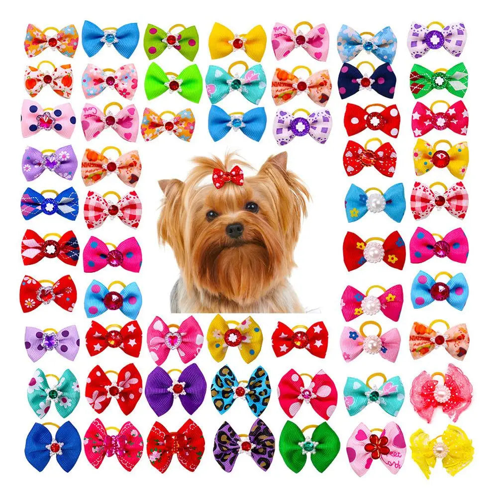 Pet Hair Accessories Bow Headdress Headband Cat Accessories Creative Princess Style Headdress Dress Up Dog Hair Clip Accessories
