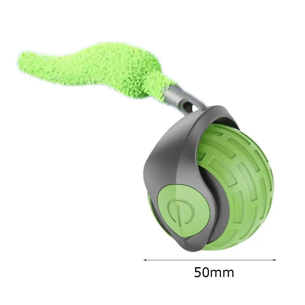 Interactive Cat Toy Ball Rolling Ball Motion Activate Rolling Ball With Touch Control Rechargeable Automatic Moving Ball Fo W4W1