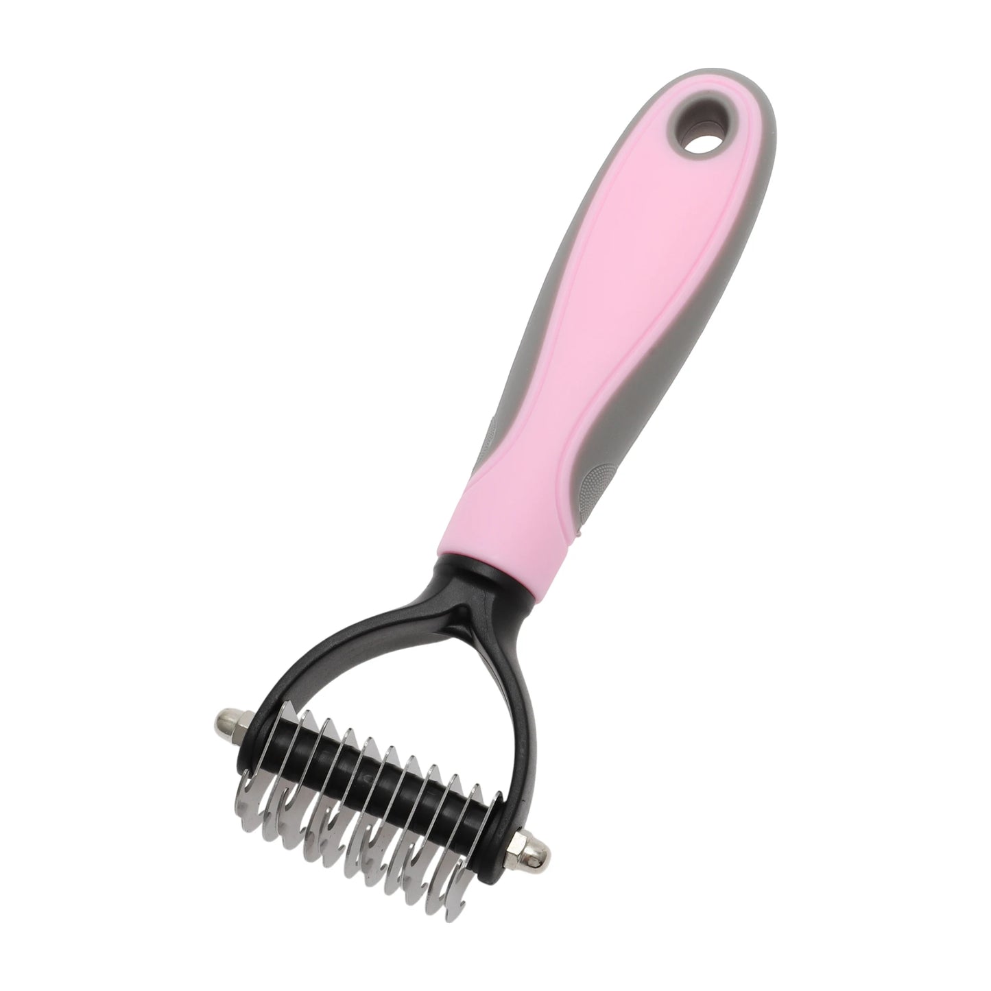 UXCELL Pets Grooming Supplies Shedding Control Tool Sided Dematting Dog Comb for Dogs Cats Professional Pet Deshedding Brush