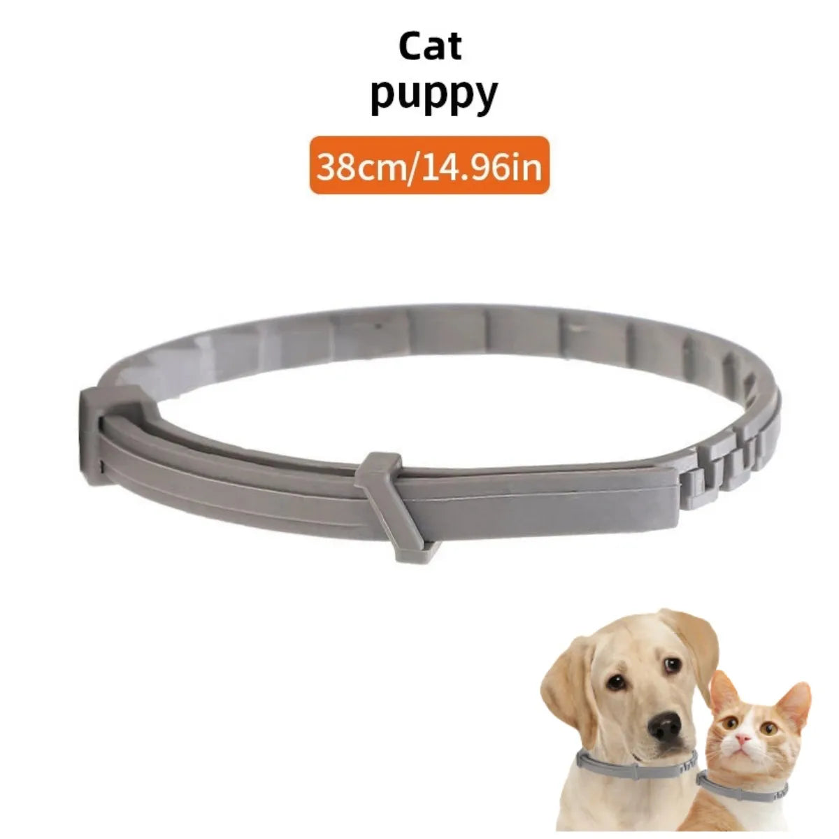 Extendable Pet F le a Collar Necklace Personalized A n ti Fl ea and Ti ck Big Dog Puppy Cat An ti-Fl ea Collar T ic ks Dogs