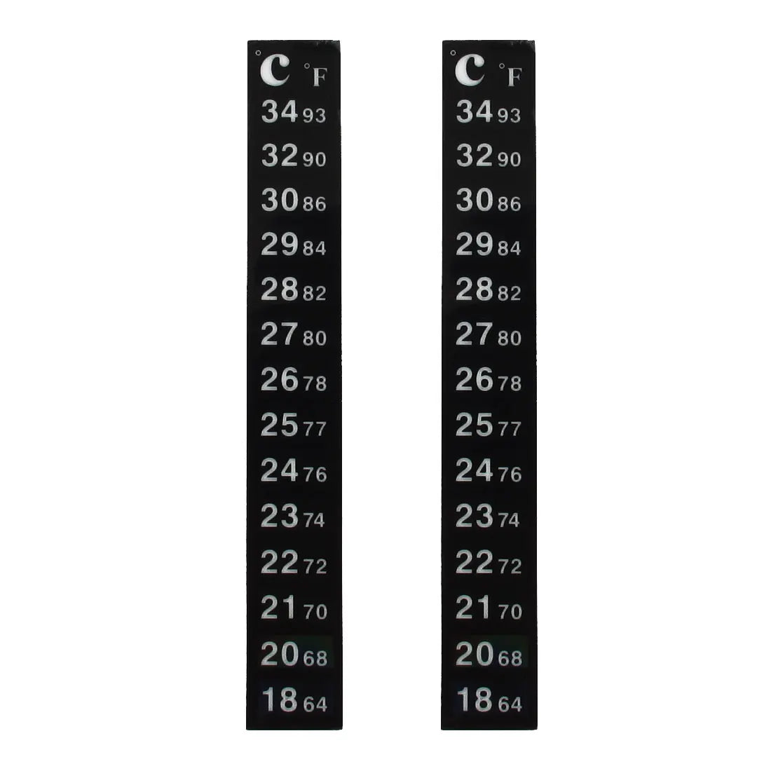 UXCELL Aquarium Glass Sticker Thermometers Digital Fish Tank Fridge Thermometer Sticker Measurement Tools Fish Tank Accessories