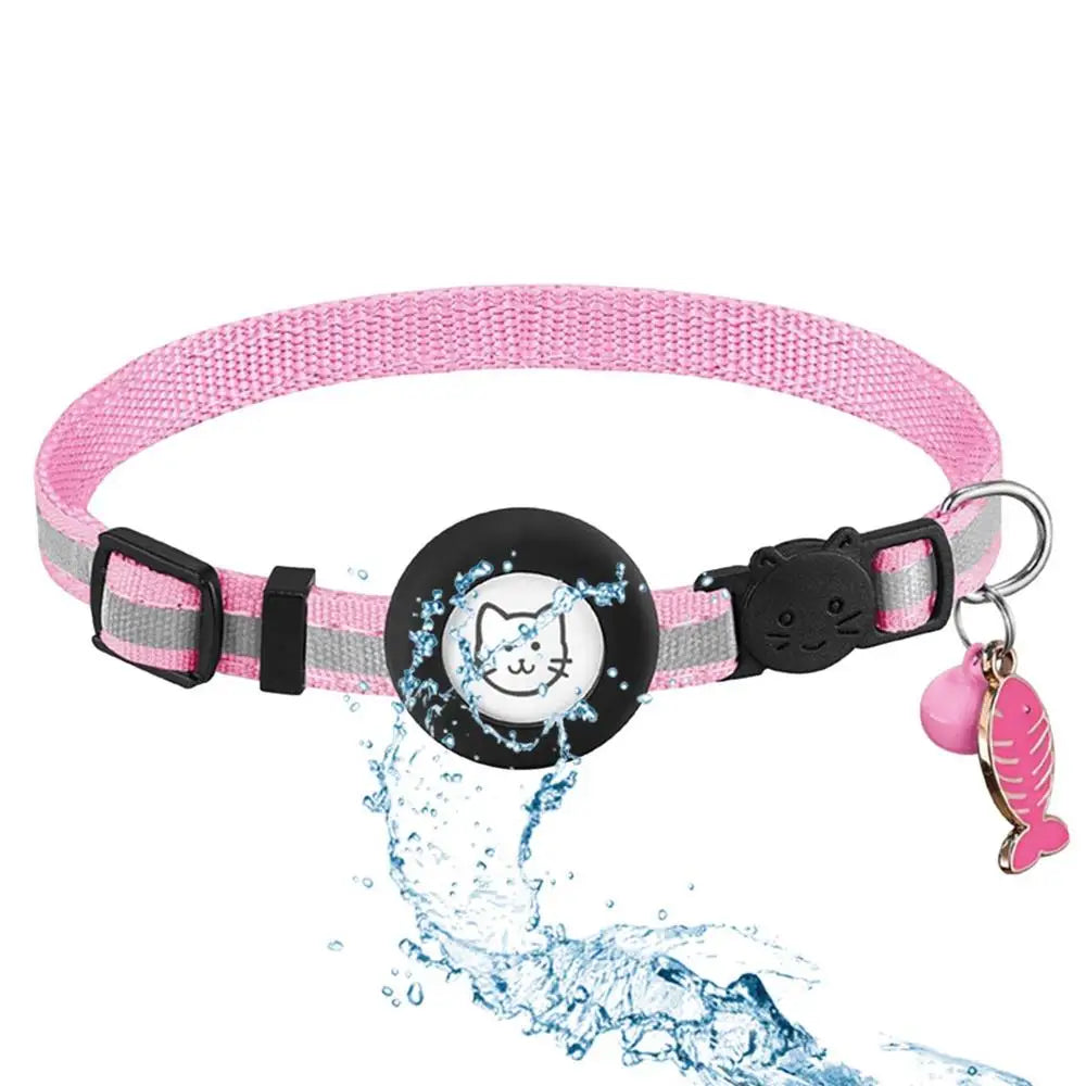 Small Dog Collar Adjustable Dog Collar with Safety Buckle Pet Luminous Collar for Night Walking Pet Nest Wearing for Dogs Cats
