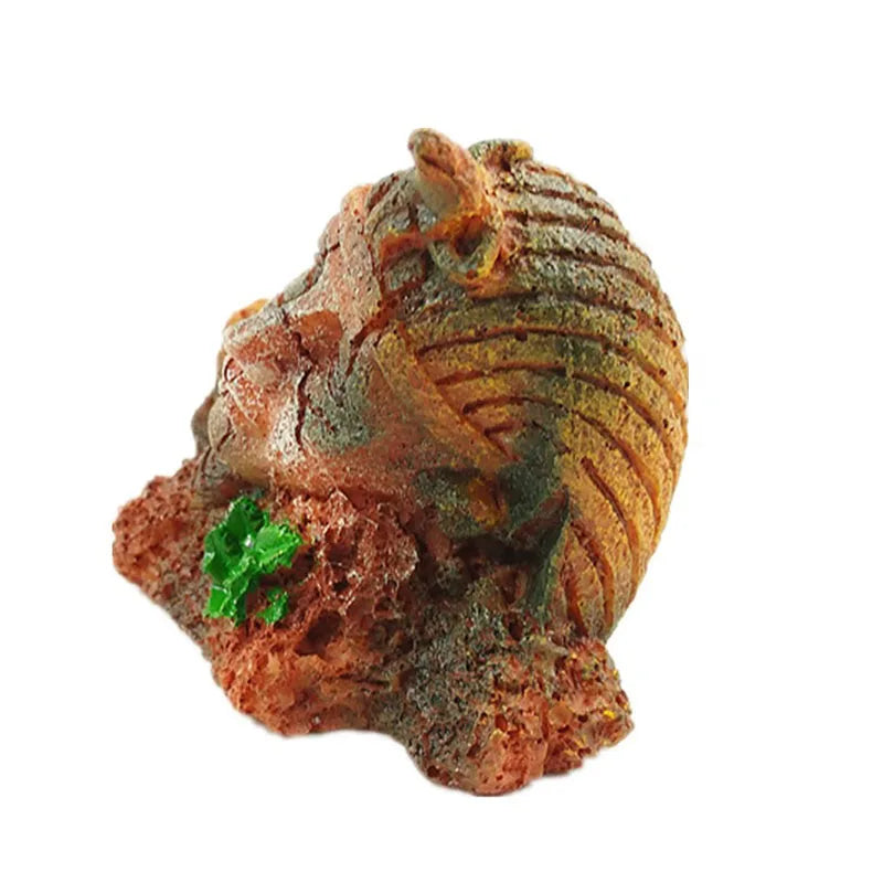 1Pcs Resin Aquarium Decoration Fish Tank Ancient Antique Roman Statue Ornament Acuario Rocks for Aquarium Fish Decor Reptile Box