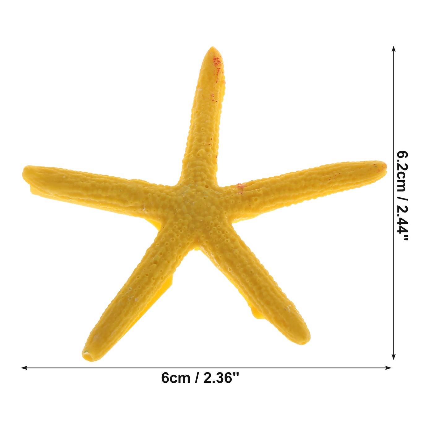 UXCELL Aquarium Artificial Starfish Pink Emulational Coral Fish Tank Polyresin Starfish Decoration Sea Star Shape Ornament