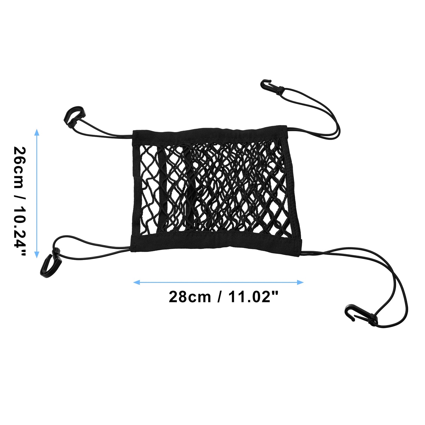 UXCELL Dog Seat Fences Protection Net Safety Storage Bag Pet Mesh Travel Isolation Back Seat Barrier Puppy Car Accessories