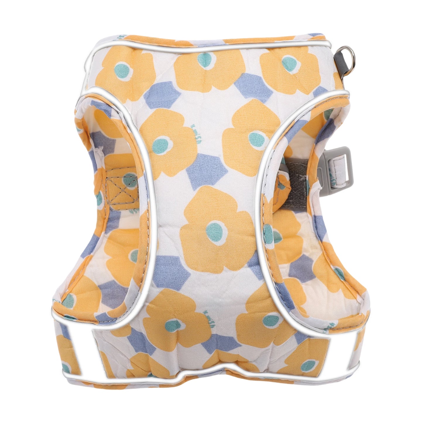 Uxcell Fashion Puppy Harness and Leash Set Pet Harness Vest with Reflective Strips and Magic Tapes for Kitten Puppy Outdoor
