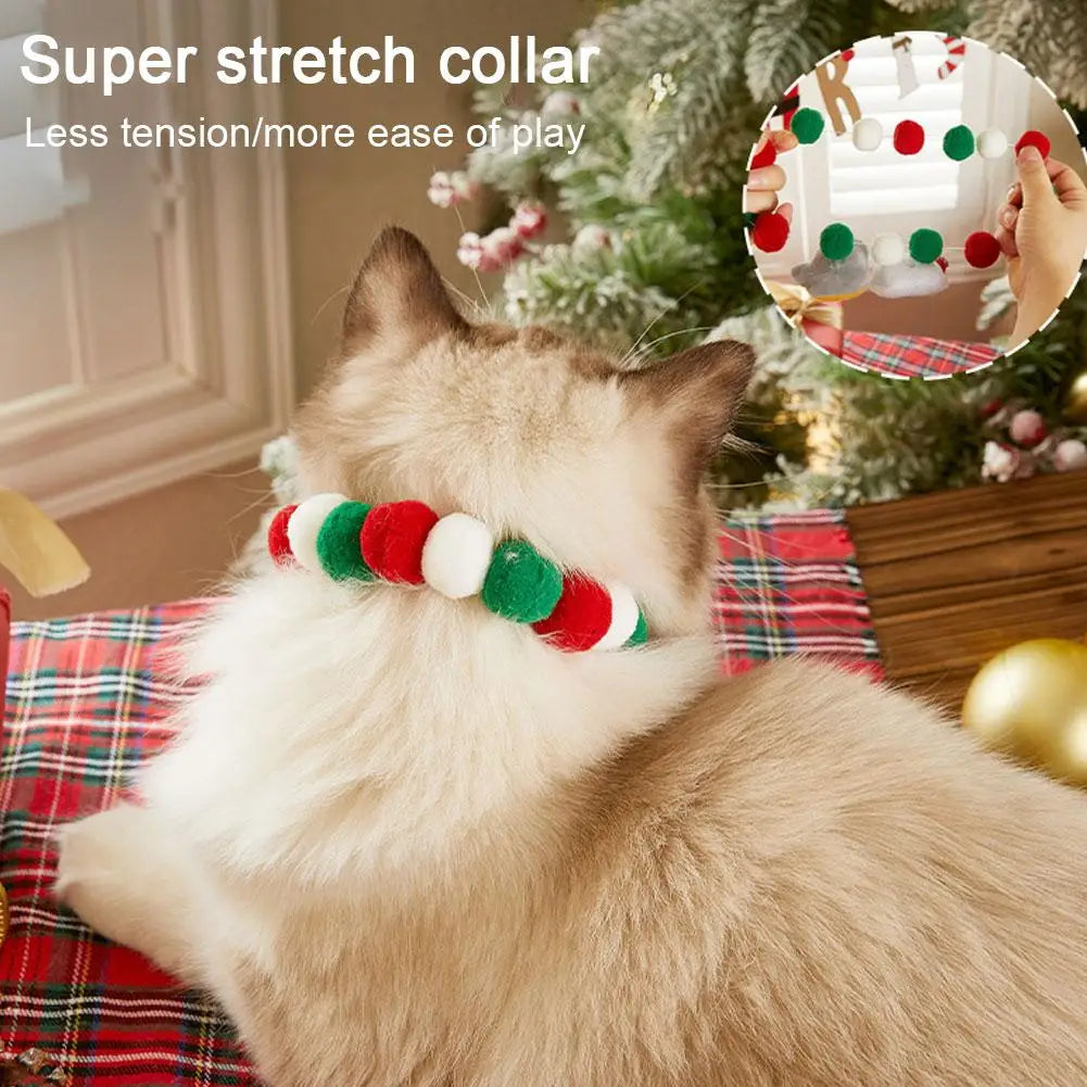 Cat Bell Collar Soft Kitten Collar Bell Fashion Pet Necklace Collar Pet Supplies For Birthday New Year Christmas Thanksgivi M6T0