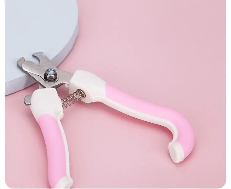Pet Nail Scissors Cat and Dog Nail Clippers Sharp Stainless Steel Knife Head Large and Small Pet Supplies