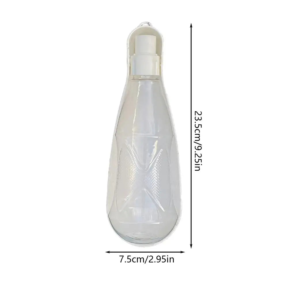 450ml Dog Water Bottle Dispenser Water Bottle Containers for Dogs Puppy Water Leak Proof Drinking Dispenser for Hiking Outdoor