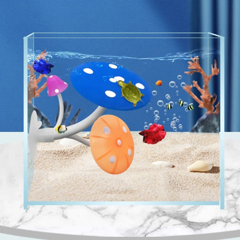Soft Silicone Aquarium Leaf Plants Decoration Betta Fish Rest Spawning Ornamental Plant Betta Fish Play Relax Hide Leaf Hammock