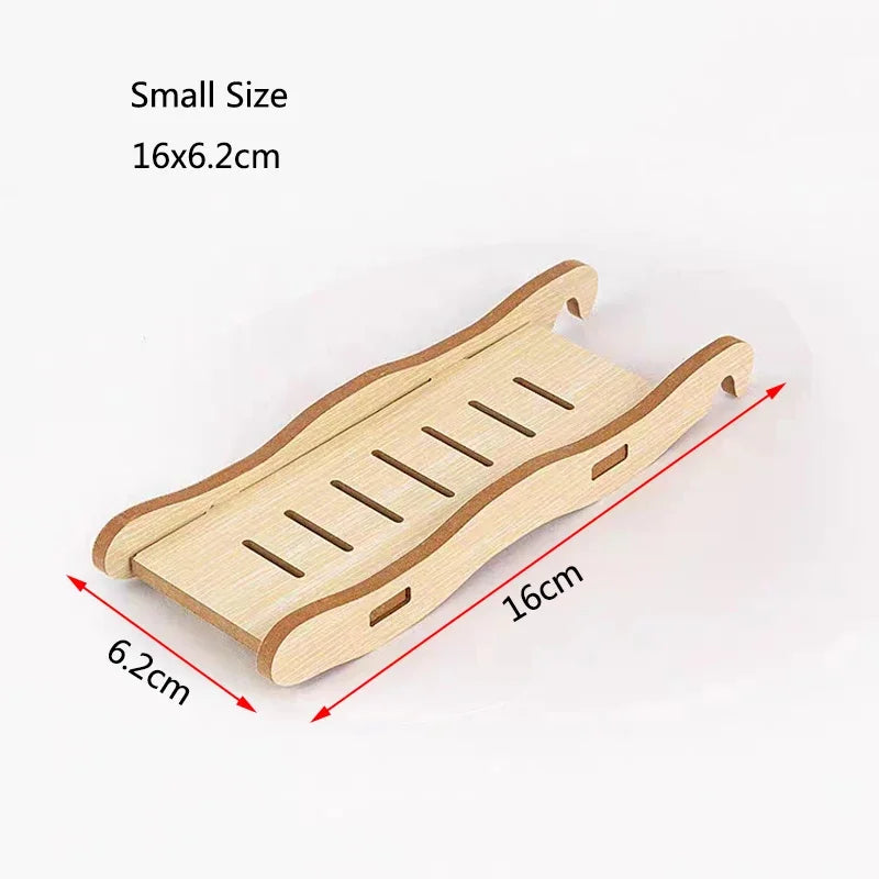 Hamster Ladder Natural Wooden Hamster Climbing Toy Small Pet Toys for Hamster Squirrel Guinea Pig Rat Small Animals Accessories