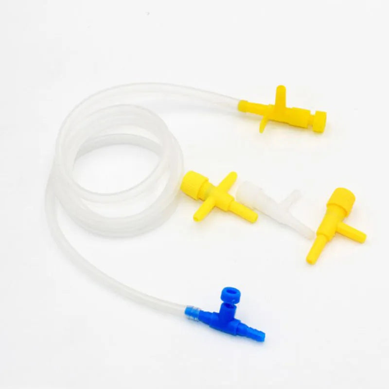 5pcs/lot 4mm 2/3 ways Aquarium Air Control Valve Aquarium Fish Tank Air Pump Connector Control Valve Air Pipe Tubes For Aquarium
