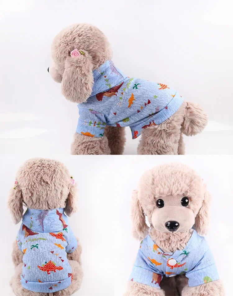 Ultra Thin Transparent Pet Dog Sun Protection Hoodie Clothes For Small Dogs Chihuahua Puppy Cat Summer Vest Shirt French Bulldog