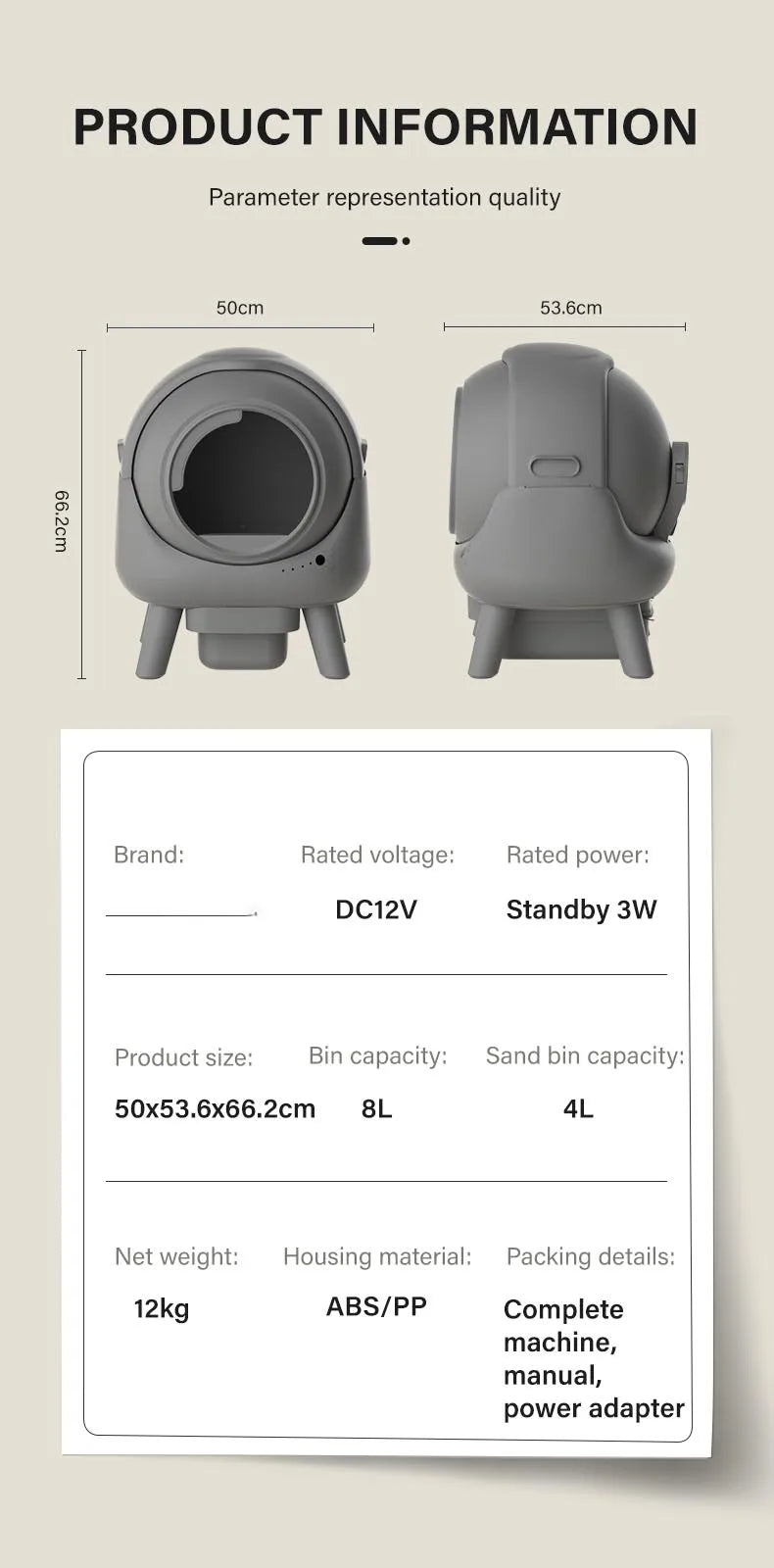 Smart Litter Toilet Automatic Sandbox Selfcleaning Cats Cat Litter Box