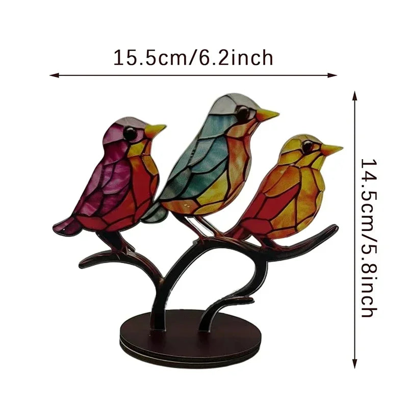Zibi Animal Bird Ornaments Home Decoration Flowers and Birds Pendant Asia Keli Home Furnishin